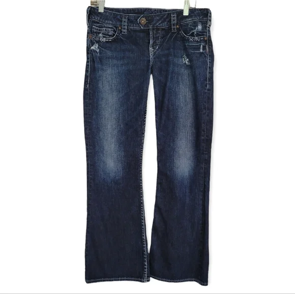 Silver Tuesday Bootcut Low Rise Jeans - Picture 1 of 11